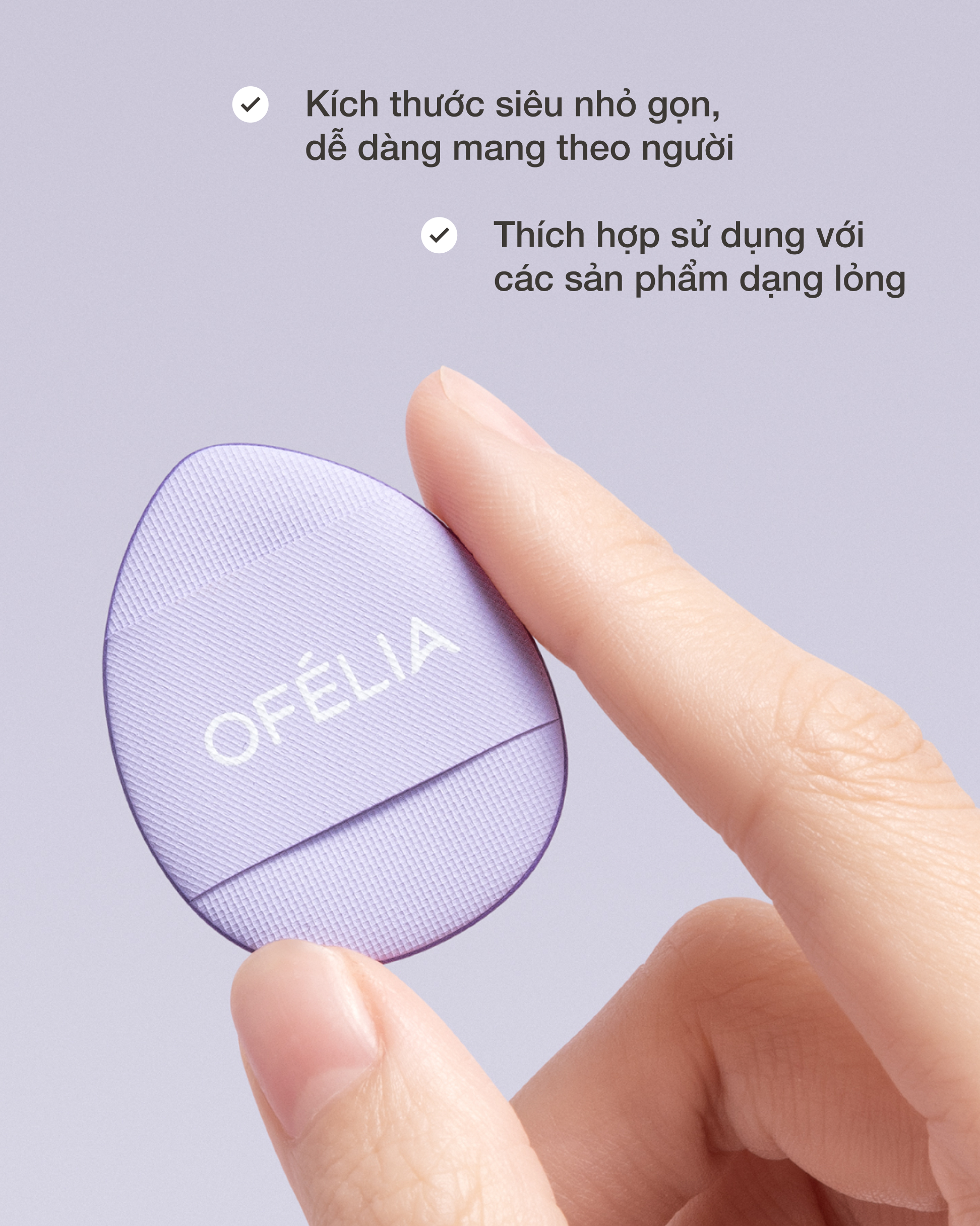 Set 2 Bông Mút Mini