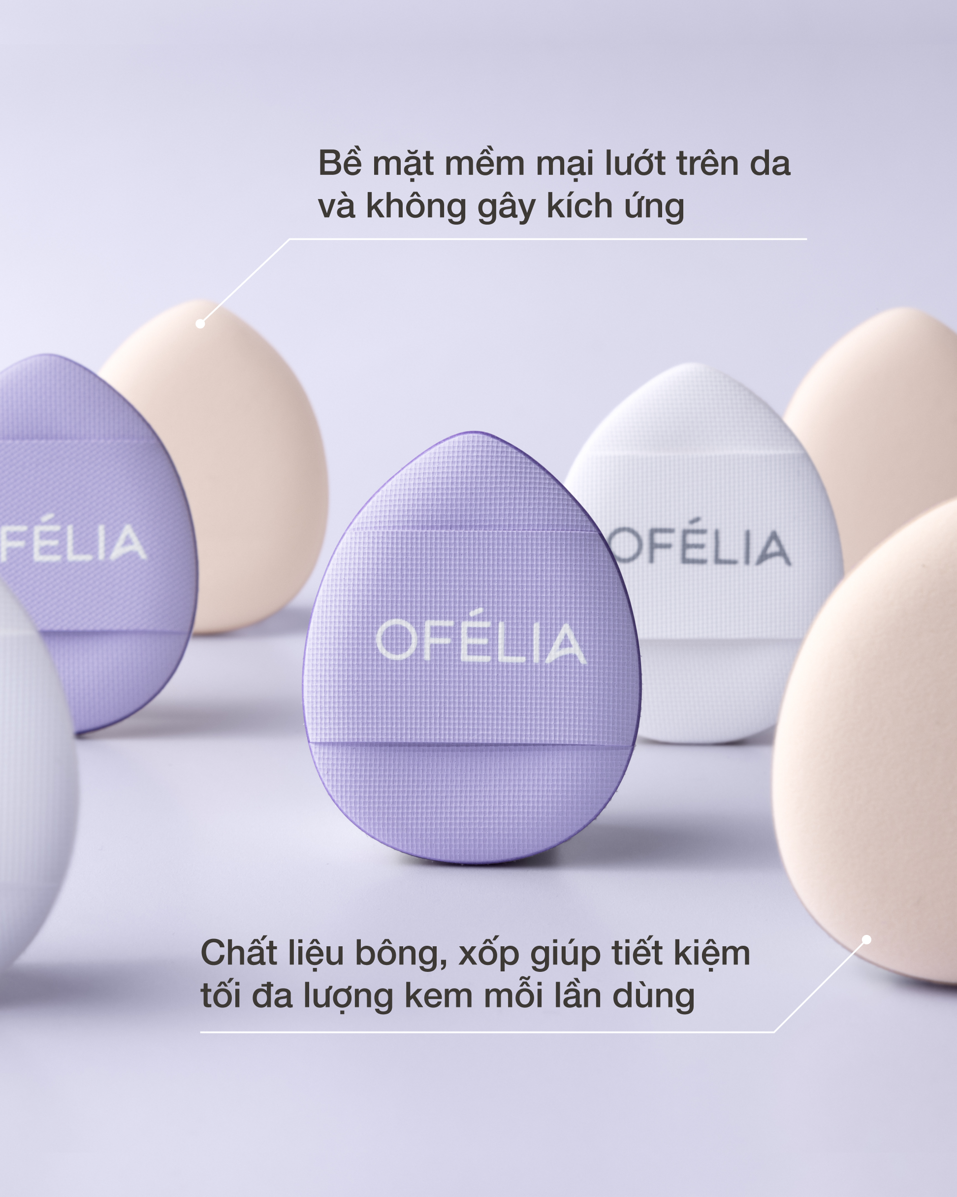 Set 2 Bông Mút Mini