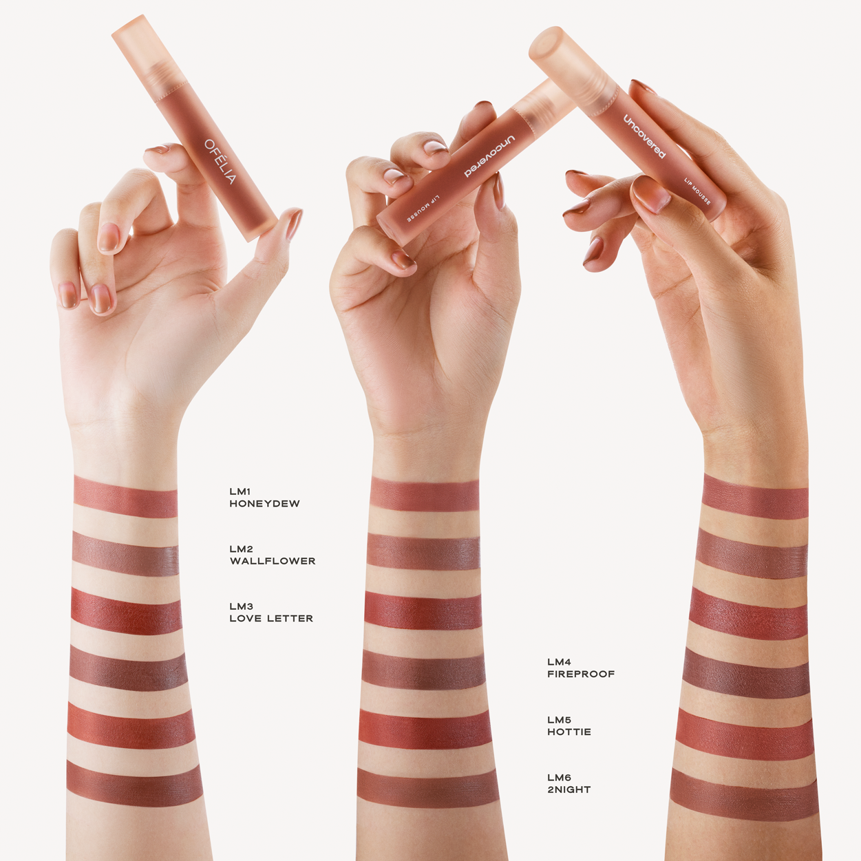 [ƯU ĐÃI] SET 2 UNCOVERED LIP MOUSSE CHAPTER 01 - B2S