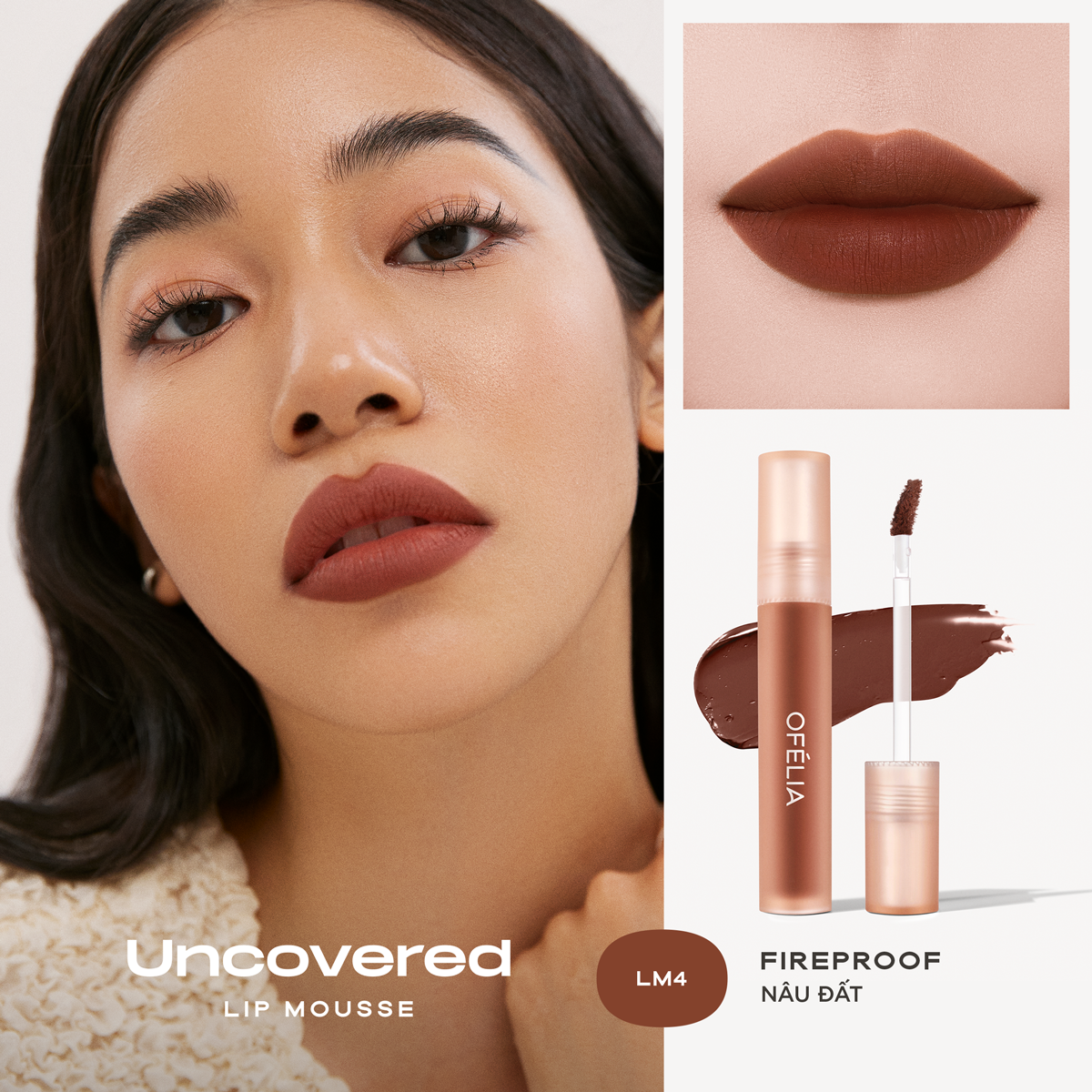 [ƯU ĐÃI] SET 2 UNCOVERED LIP MOUSSE CHAPTER 01 - B2S