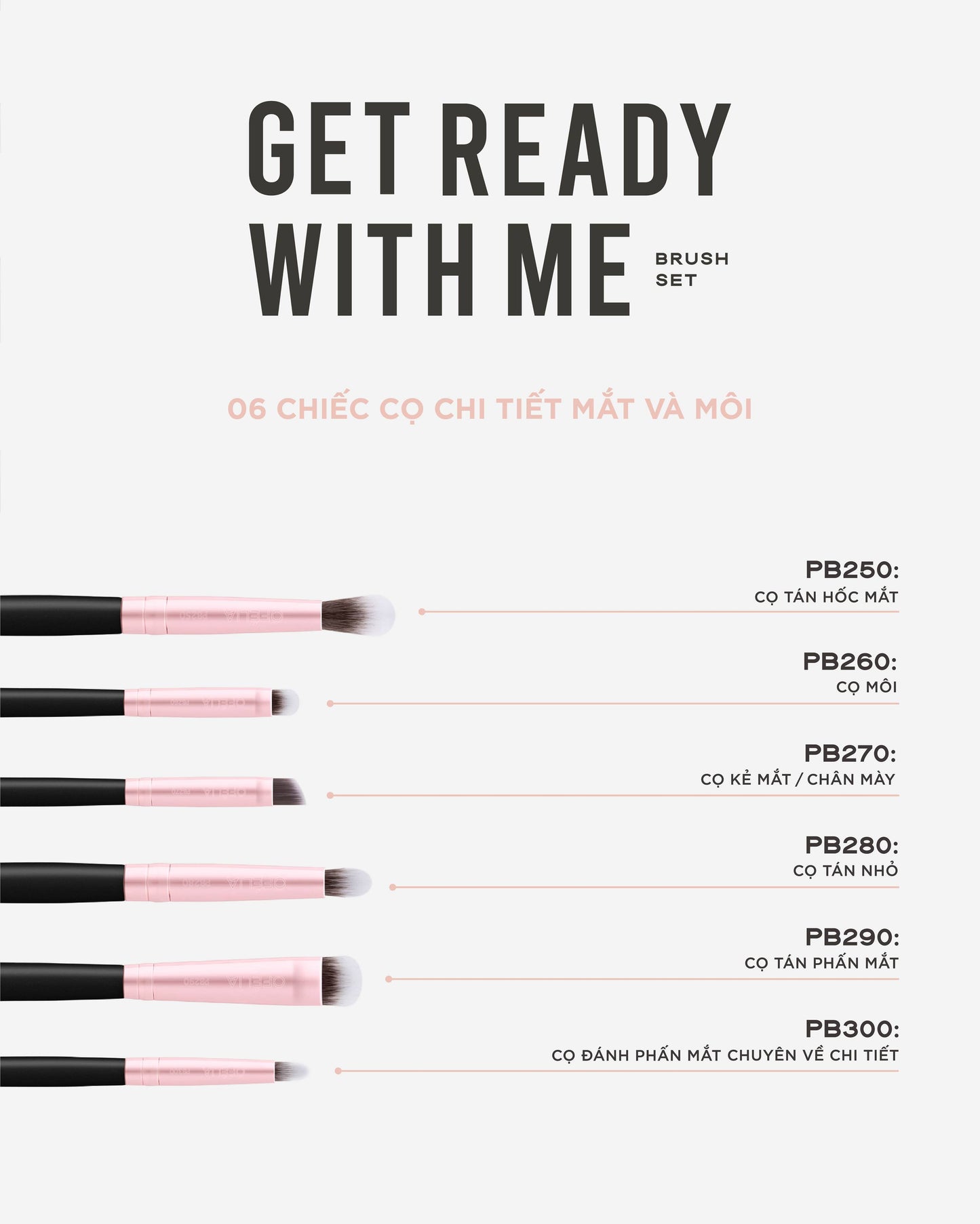 GET READY WITH ME (11PCS)